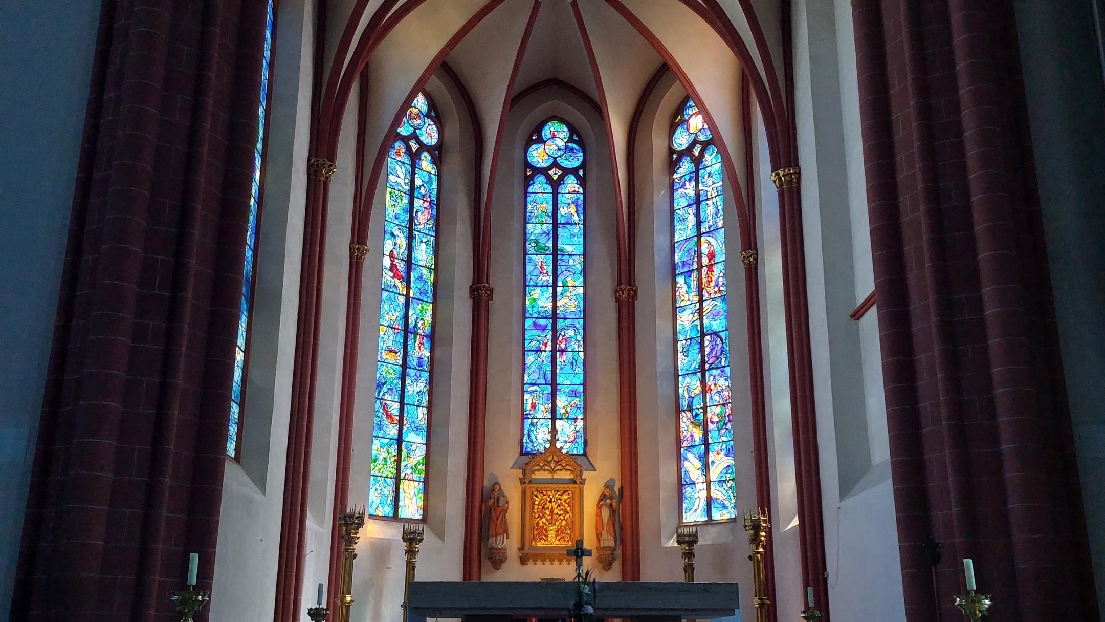 Chagallfenster in Mainz