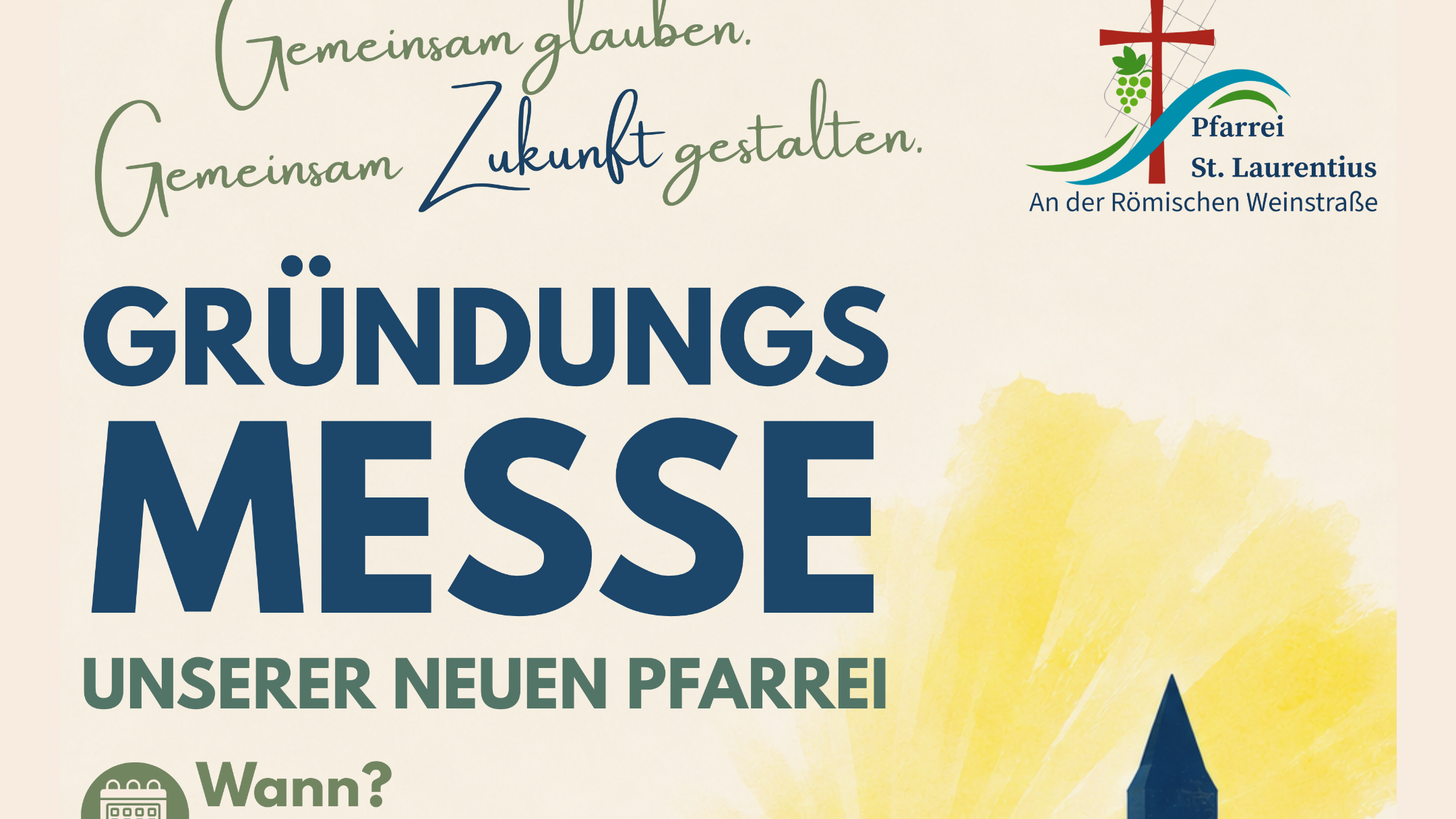 Plakat Gründungsmesse 28.06.2026